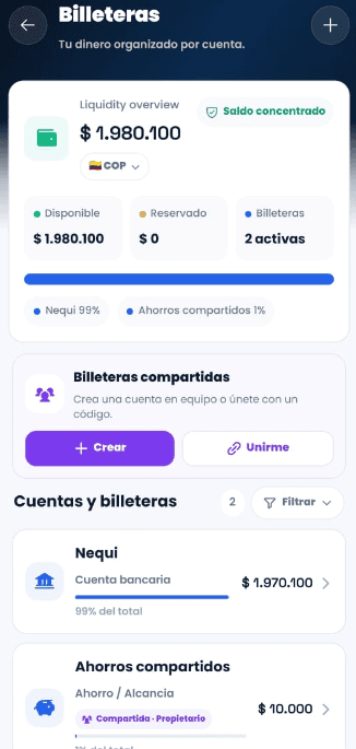 Captura de Billeteras en Vaulty