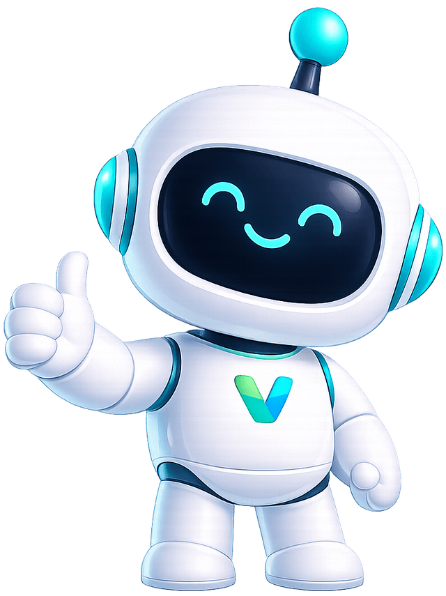 Mascota de Vaulty saludando